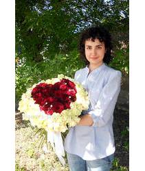 Heart of roses under the order Kharkov