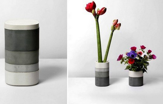 вазы из бетона