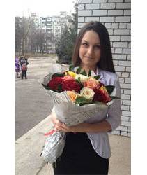 Bouquet of roses with delivery to Odessa