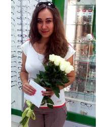 Avalanche Rose delivered by courier in Lviv