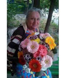 Delivery is made in Korosten The lush bouquet of autumn flowers delivered in Korosten