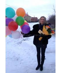 Delivery of bouquets and balloons in Zaporozhye