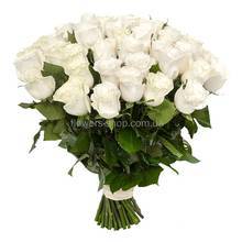 Белые импортные розы