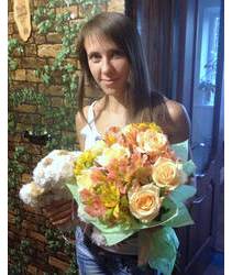 Доставка цветов и мягкой игрушки в Запорожье