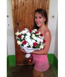 Фото - Вітальний букет з доставкою в Запоріжжі