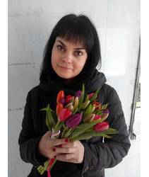 Tulips taken to Saki