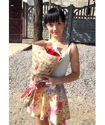 Доставка букета роз в Луцк