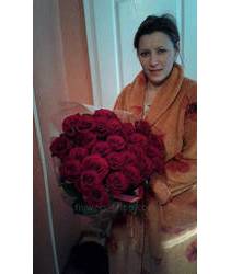 Доставка в Хмельницький серця з троянд