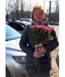 Delivery of roses implemented in Kherson