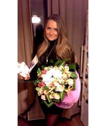 The delivery of a bouquet of candy in Nizhyn