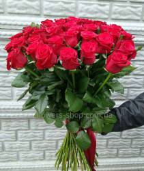 Bouquet of red roses Bouquet of 51 red roses Fried with delivery to Rivne