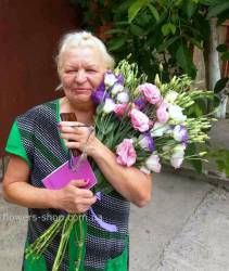 Send flowers to Kirillovka Bouquet of flowers for granny