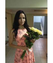 Bouquet of yellow roses delivered to Vinnitsa Courier delivery of a bouquet of roses in Vinnitsa