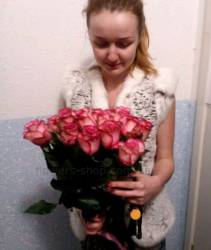 Flowers made on February 14 in Khmelnytsky Congratulations to the St. Valentine's Day