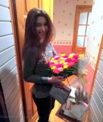 Birthday greetings for a girl from Poltava Delivery surprise to Poltava