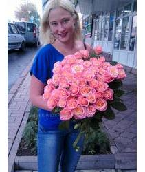 Доставка букета троянд в Лубни
