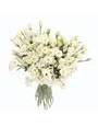 Букет из белых эустом, цветы поштучно
