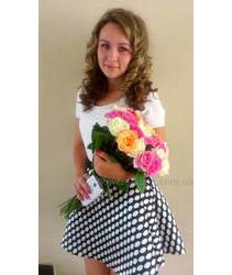 Асорті з троянд доставлений в Рівне