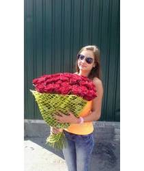 Delivery of roses in Novomoskovsk